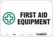 Safety Sign 7 in x 10 in Aluminum