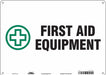 Safety Sign 10 in x 14 in Aluminum