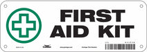 Safety Sign 3 1/2 in x 10 in Vinyl