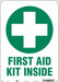 Safety Sign 14 in x 10 in Aluminum