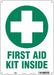 Safety Sign 14 in x 10 in Polyethylene