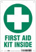 Safety Sign 10 in x 7 in Vinyl