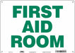 Safety Sign 10 in x 14 in Aluminum