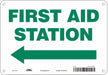 Safety Sign 7 in x 10 in Polyethylene