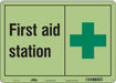Safety Sign 10 in x 14 in Polyethylene