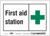 Safety Sign 5 in x 7 in Vinyl