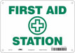 Safety Sign 7 in x 10 in Aluminum