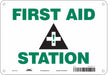 Safety Sign 7 in x 10 in Aluminum