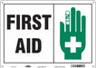 Safety Sign 10 in x 14 in Aluminum