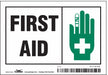 Safety Sign 3 1/2 in x 5 in Vinyl