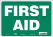 Safety Sign 10 in x 14 in Vinyl