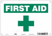 Safety Sign 7 in x 10 in Polyethylene