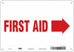 Safety Sign 7 in x 10 in Polyethylene