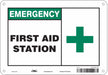Safety Sign 7 in x 10 in Polyethylene