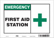 Safety Sign 7 in x 10 in Vinyl