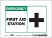 Safety Sign 5 in x 7 in Vinyl