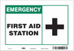 Safety Sign 7 in x 10 in Vinyl