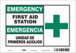 Safety Sign 7 in x 10 in Vinyl