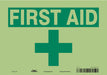 Safety Sign 7 in x 10 in Glow Vinyl