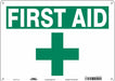 Safety Sign 10 in x 14 in Polyethylene