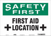 Safety Sign 10 in x 14 in Vinyl