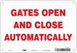 Safety Sign 7 in x 10 in Polyethylene
