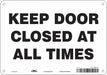 Safety Sign 7 in x 10 in Aluminum