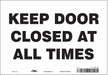 Safety Sign 7 in x 10 in Vinyl