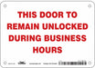 J7732 Safety Sign 5 in x 7 in Vinyl
