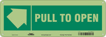 Safety Sign 5 in x 14 in Polyethylene