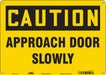 Safety Sign 10 in x 14 in Aluminum