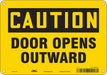 Safety Sign 7 in x 10 in Aluminum