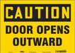 Safety Sign 10 in x 14 in Vinyl