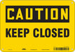 Safety Sign 7 in x 10 in Aluminum