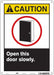 Safety Sign 14 in x 10 in Aluminum