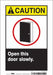 Safety Sign 10 in x 7 in Vinyl