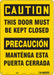 Safety Sign 14 in x 10 in Aluminum