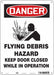 Safety Sign 14 in x 10 in Aluminum