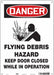 Safety Sign 14 in x 10 in Polyethylene