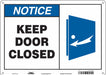 Safety Sign 10 in x 14 in Aluminum