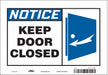 Safety Sign 7 in x 10 in Vinyl