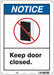Safety Sign 14 in x 10 in Aluminum