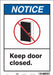 Safety Sign 14 in x 10 in Vinyl