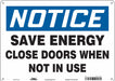 Safety Sign 10 in x 14 in Polyethylene