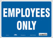 Safety Sign 10 inx14 in Aluminum