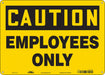 Safety Sign 10 inx14 in Aluminum