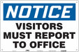 Safety Sign 24 in x 36 in Aluminum