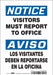 Safety Sign 10 in x 7 in Vinyl