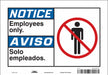 Safety Sign 7 in x 10 in Vinyl