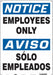 Safety Sign 20 in x 14 in Polyethylene
